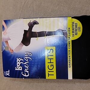 NWT L'eggs energy tights, XL